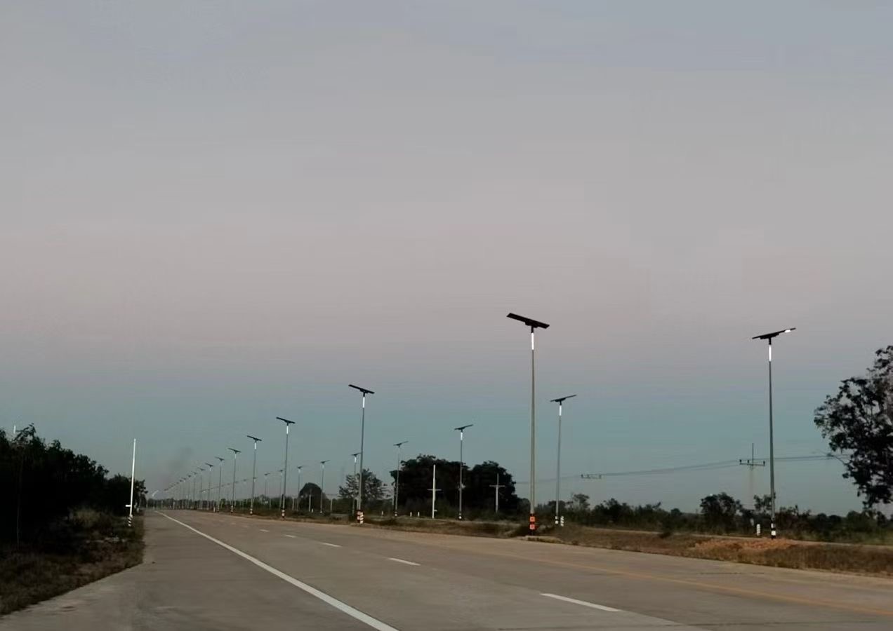 一體化太陽能路燈工程案例